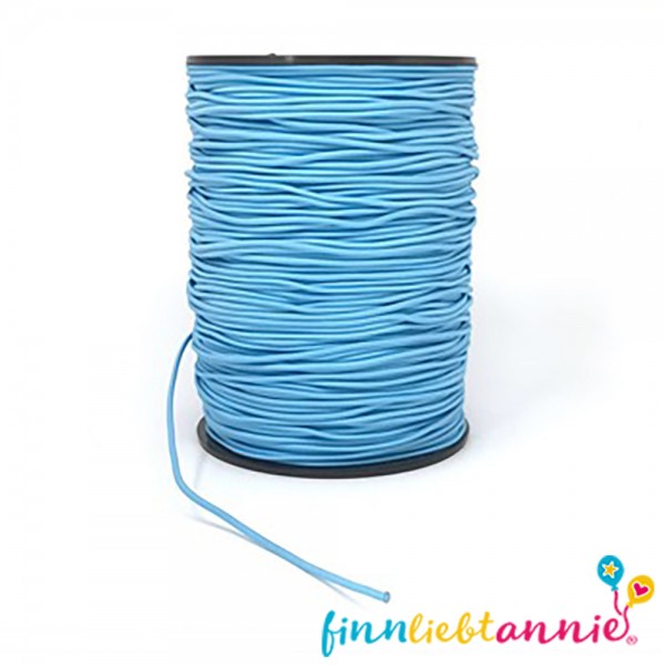 Elastische Gummikordel blau 2,2mm